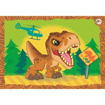 CLEMENTONI Puzzle 4 en 1 Jurassic World