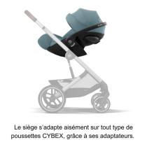 Siege auto bébé Cloud G i-Size Plus - Stormy Blue - CYBEX