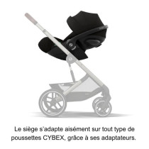 Siege auto bébé Cloud G i-Size Plus - Moon Black - CYBEX