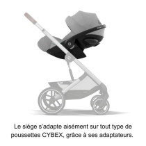 Siege auto bébé Cloud G i-Size Plus - Stone Grey - CYBEX