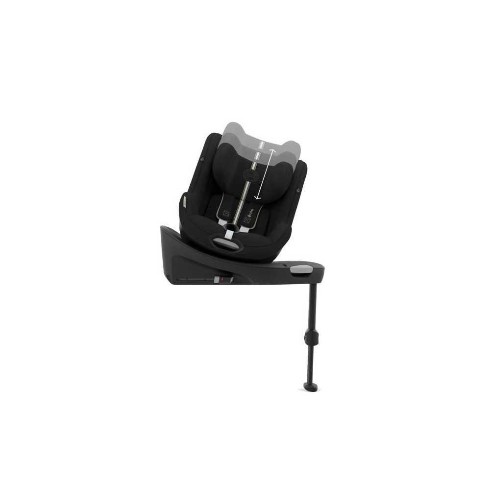 Siege auto Pivotant 360° Sirona G i-Size Plus - Moon Black - CYBEX