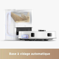 MOVA E20 Plus - Robot Aspirateur Laveur avec Vidage Automatique, Auto-