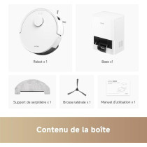 MOVA E20 Plus - Robot Aspirateur Laveur avec Vidage Automatique, Auto-