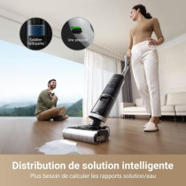 DREAME H14 Pro Aspirateur Laveur Sec Et Humide - Design Plat a 180° -