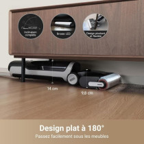 DREAME H14 Pro Aspirateur Laveur Sec Et Humide - Design Plat a 180° -