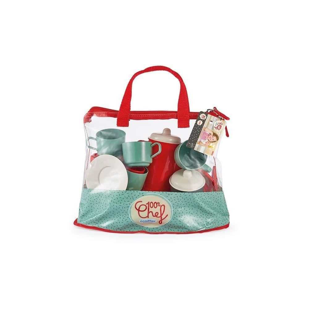 Sac dinette garni - Jeu d'imitation - ECOIFFIER - +18 mois Sac dinette garni - Jeu d'imitation - ECOIFFIER - +18 mois