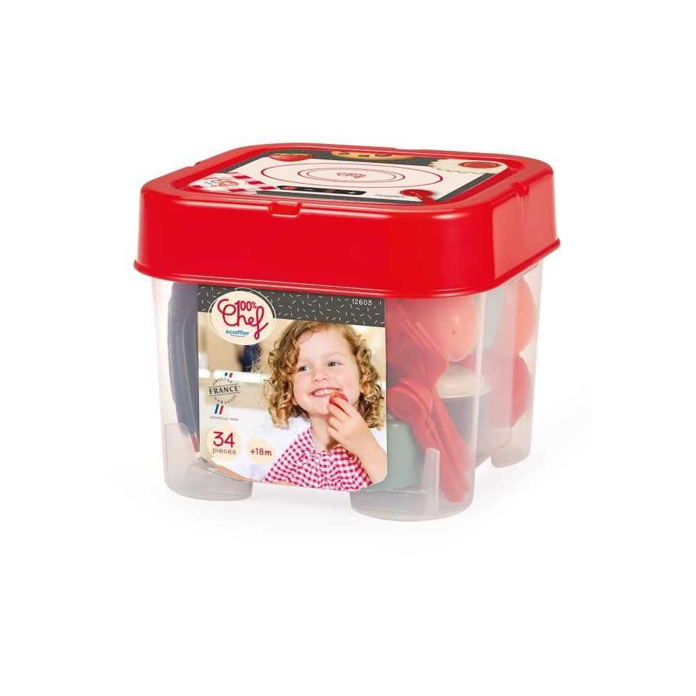 Coffret dinette - Jeu d'imitation - ECOIFFIER - +18 mois Coffret dinette - Jeu d'imitation - ECOIFFIER - +18 mois