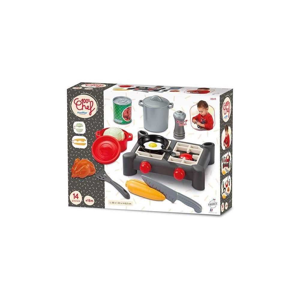 Dinette réchaud - Jeu d'imitation - ECOIFFIER - +18 mois Dinette réchaud - Jeu d'imitation - ECOIFFIER - +18 mois