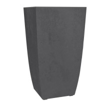 Bac a fleurs - DIVA BASALT - Gris anthracite - Carré haut - 42 L - 43