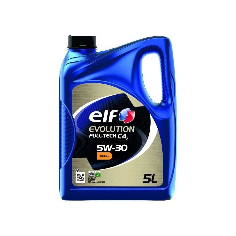 ELF HUILE MOTEUR 5L EVOLUTION FULLTECH C4 5W30 ELF HUILE MOTEUR 5L EVOLUTION FULLTECH C4 5W30