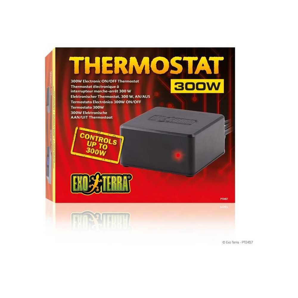 Thermostat électronique pour terrarium - EXO TERRA - Interrupteur mar
