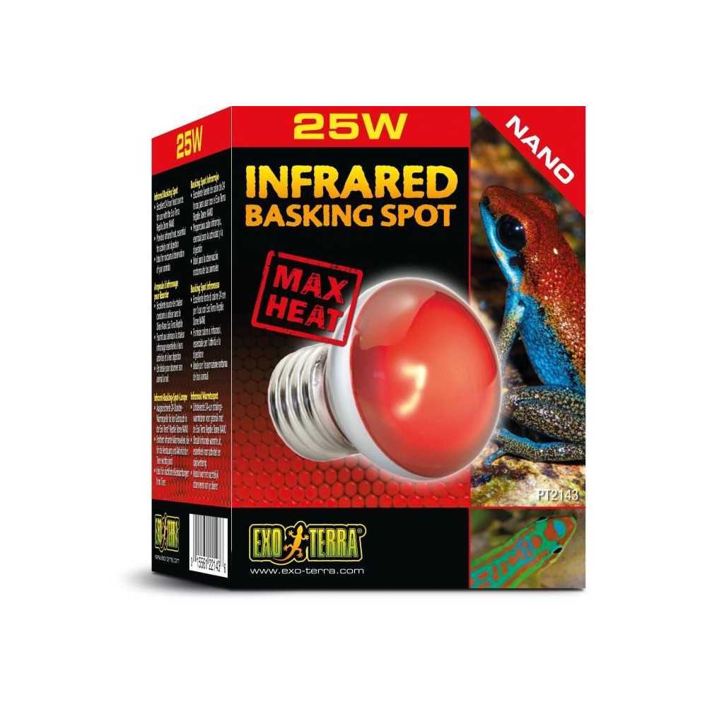 Ampoule chauffante pour terrarium - EXO TERRA - Basking Spot Nano - Ch