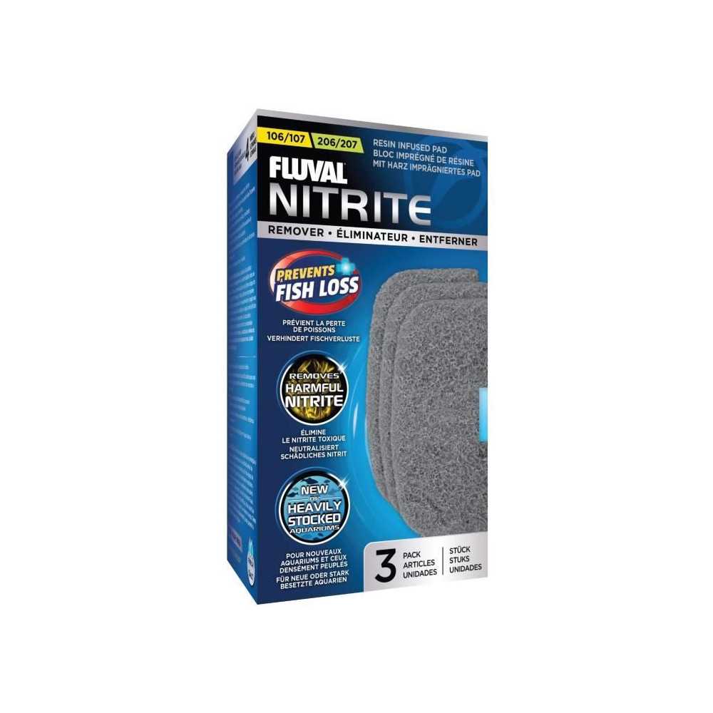 Blocs éliminateurs de nitrite pour aquarium - FLUVAL - Pour filtres e
