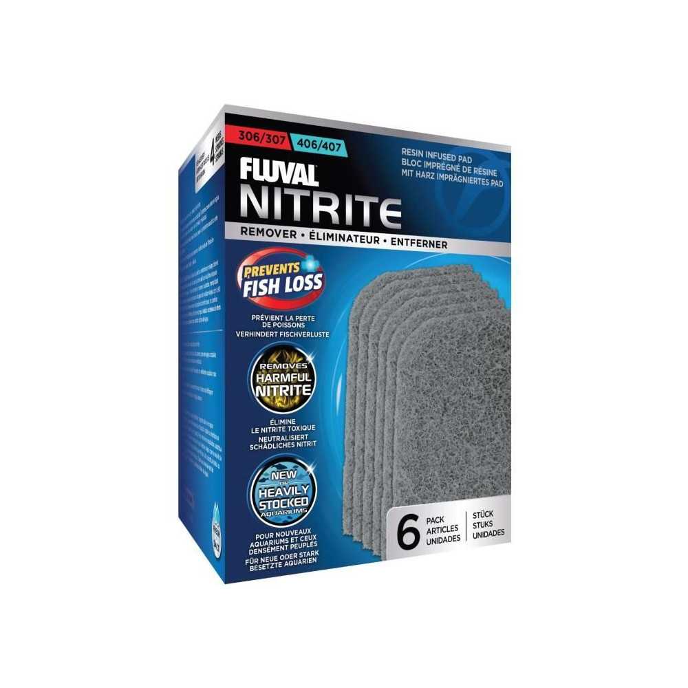 Blocs éliminateurs de nitrite pour aquarium - FLUVAL - Pour filtres e