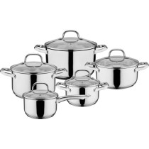 Batterie de cuisine Induction - GSW - 806787 - TRENTINO - Acier Inoxyd