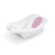 INGENUITY Baignoire bébé évolutive Deluxe rose, de la naissance jus