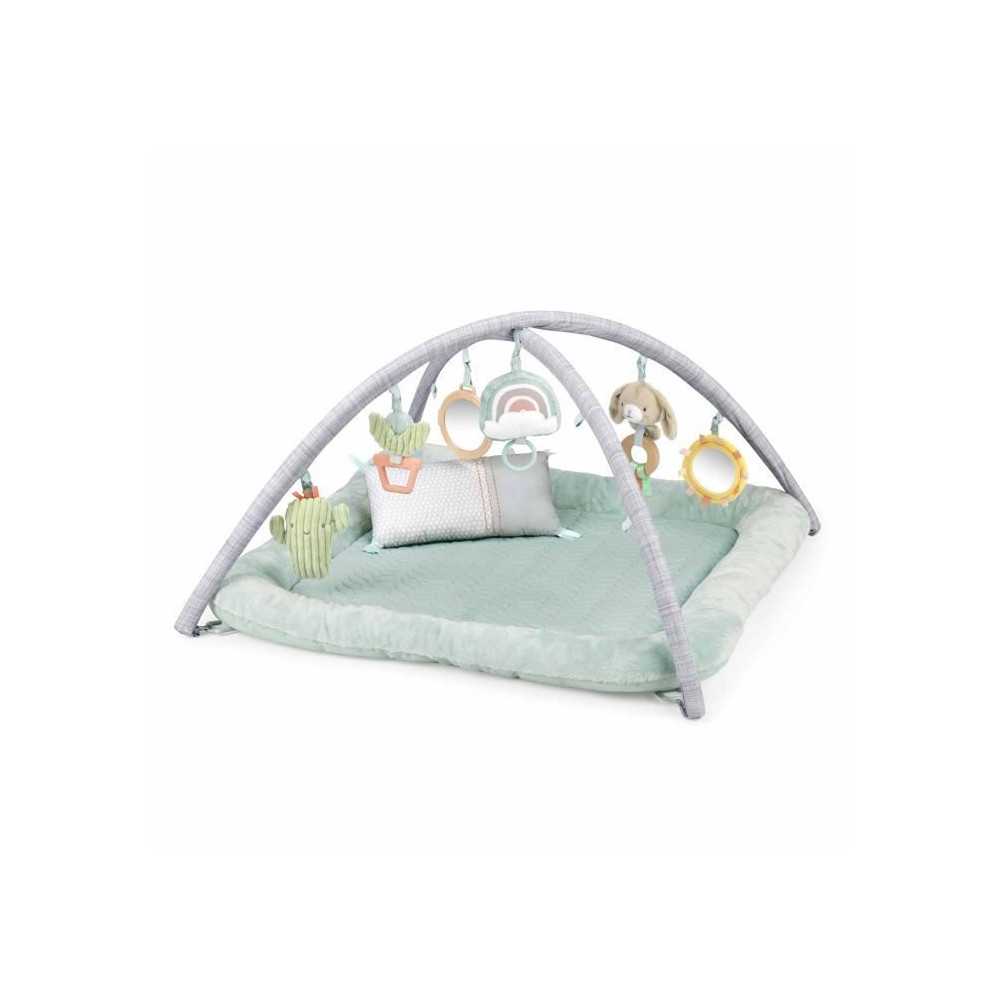 INGENUITY Tapis d'éveil au sol bébé Calm Spring Extra moelleux 6 jo
