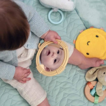 INGENUITY Tapis d'éveil au sol bébé Calm Spring Extra moelleux 6 jo