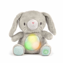 INGENUITY Doudou bébé lapin Sylvi, peluche, mélodies et vibrations