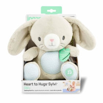 INGENUITY Doudou bébé lapin Sylvi, peluche, mélodies et vibrations