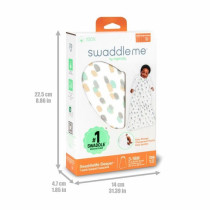 INGENUITY, Gigoteuse d'Emmaillotage, sac de couchage a pois, pour l'é