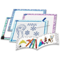 Kit de dessin - LISCIANIGIOCHI - LA REINE DES NEIGES - Ardoises, Feutr
