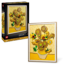 LEGO Art 31215 Vincent van Gogh – Les Tournesols - Tableau mural, Co
