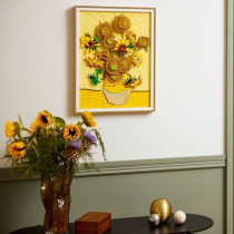 LEGO Art 31215 Vincent van Gogh – Les Tournesols - Tableau mural, Co