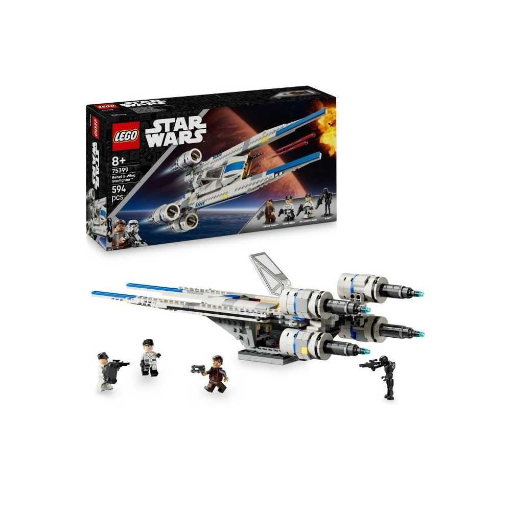 LEGO Star Wars 75399 Andor Le Chasseur Stellaire U-Wing de l'Alliance