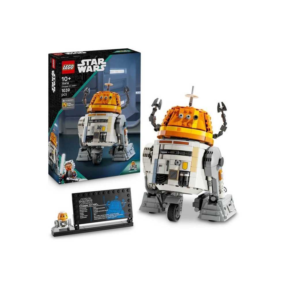LEGO Star Wars 75416 Ahsoka Le Droide Astromécano Chopper (C1-10P), J