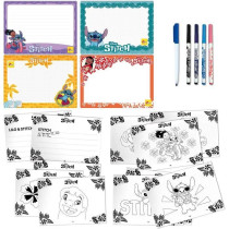 Kit de dessin - LISCIANIGIOCHI - STITCH - Feutres parfumés - Crayons