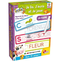 Je Lis, J'Écris et Je Joue - La Ferme - Jeu éducatif - CAROTINA BABY