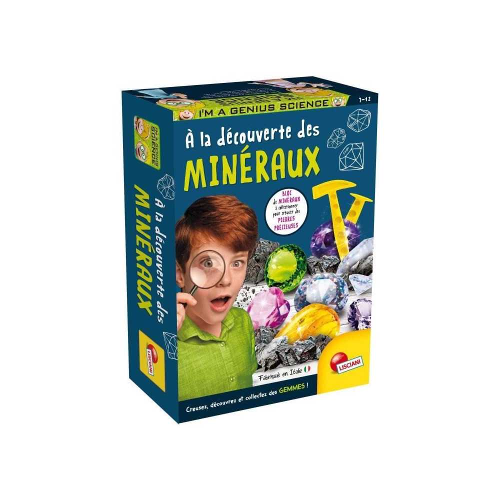 Découverte des minéraux - Kit Scientifique - I'M A GENIUS POCKET - B