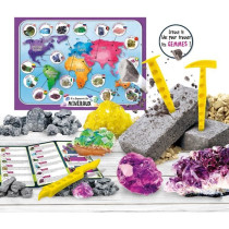 Découverte des minéraux - Kit Scientifique - I'M A GENIUS POCKET - B