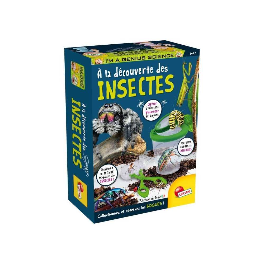 Découverte des insectes - Kit Scientifique - I'M A GENIUS POCKET Découverte des insectes - Kit Scientifique - I'M A GENIUS POCKET