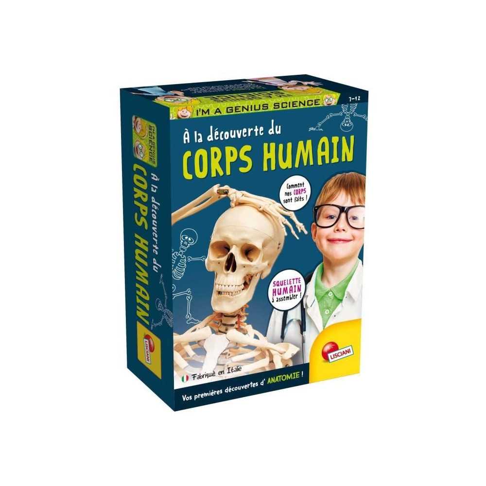 Découverte du corps humain - Kit Scientifique - I'M A GENIUS POCKET -