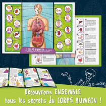 Découverte du corps humain - Kit Scientifique - I'M A GENIUS POCKET -