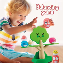 Tree Balancing - Jeu Montessori- MONTESSORI BOIS - Jeu d'Équilibre, A