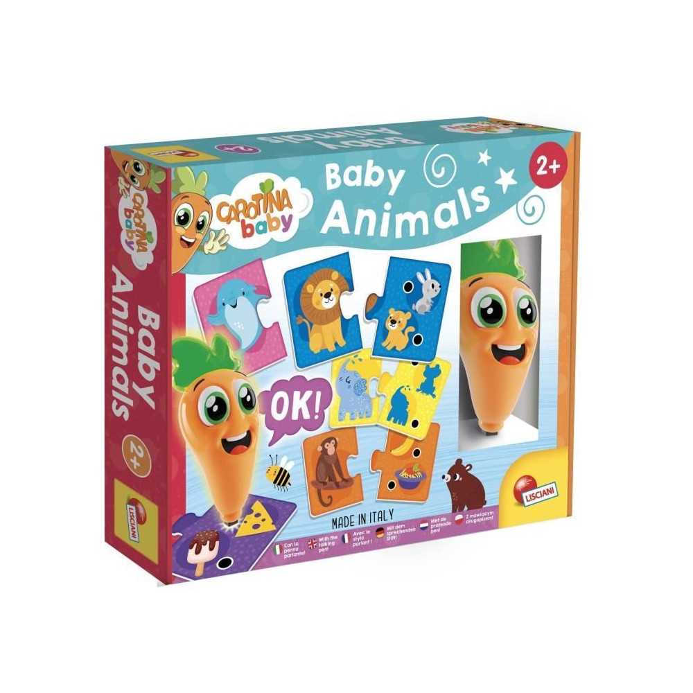 Stylo parlant - CAROTINA BABY - Apprentissage des animaux, Stylo inter