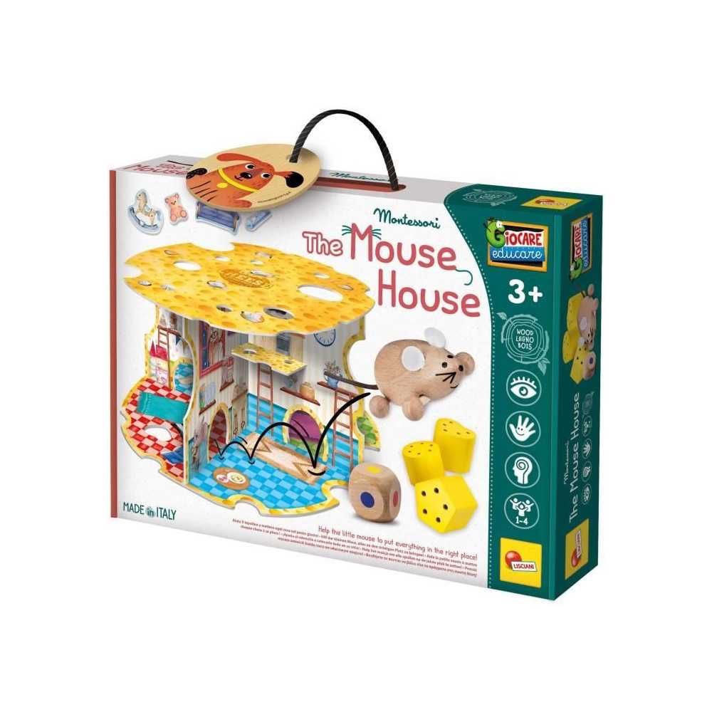 La maison de la souris - Jeu Montessori - MONTESSORI BOIS - Maison de