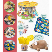 La maison de la souris - Jeu Montessori - MONTESSORI BOIS - Maison de