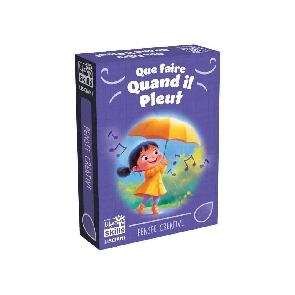 Jeu de cartes S'occuper quand il pleut - Jeu Éducatif - LIFE SKILLS -