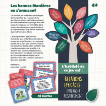 Jeu de cartes des bonnes manieres - Jeu Éducatif - LIFE SKILLS - Cart