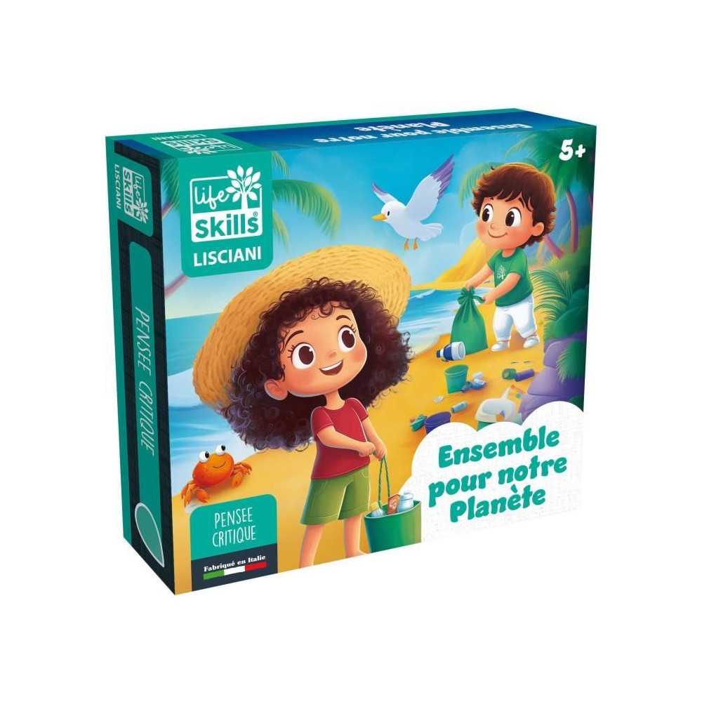 Ensemble pour la planete - Jeu de Plateau - LIFE SKILLS - Plateau illu