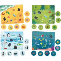 Ensemble pour la planete - Jeu de Plateau - LIFE SKILLS - Plateau illu