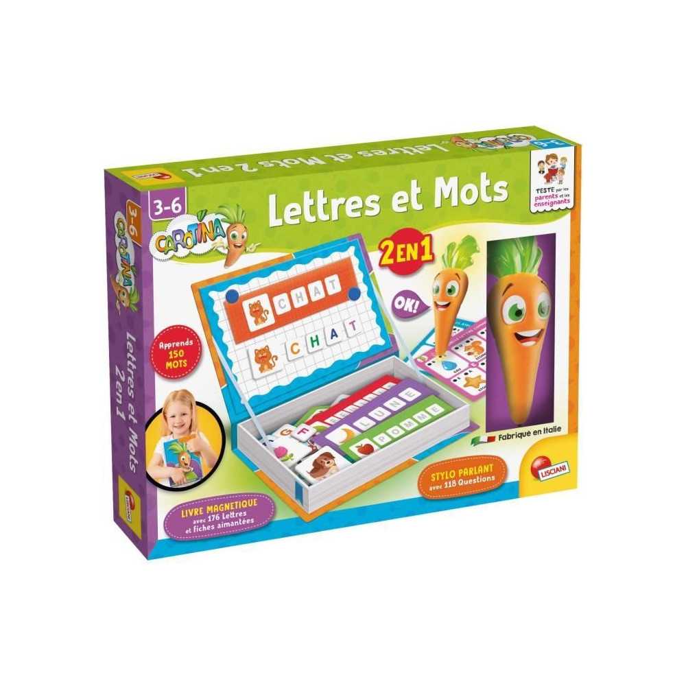 Stylo parlant et jouets magnétiques - CAROTINA - Apprentissage ludiqu