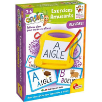 Alphabet - Mini ardoise magique - CAROTINA - Apprentissage de l'alphab