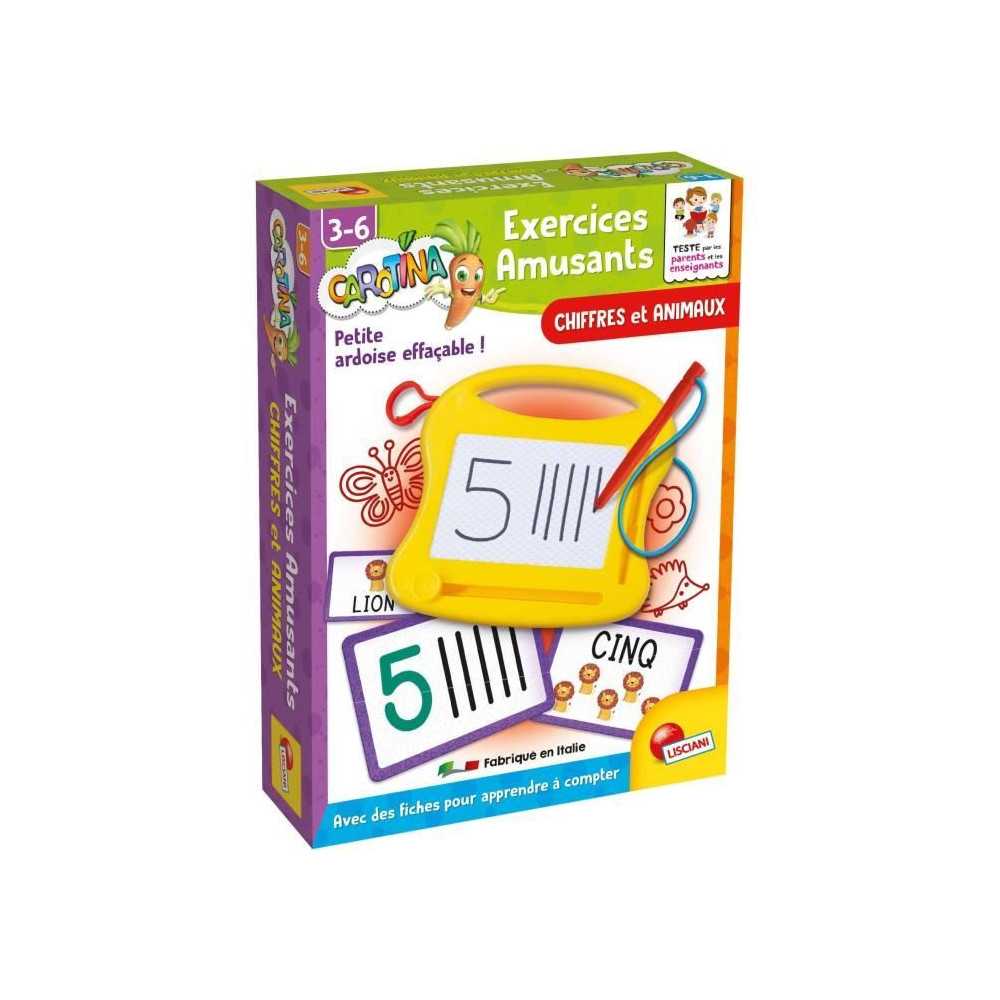 Calculs - Mini ardoise magique - CAROTINA - Apprentissage des chiffres