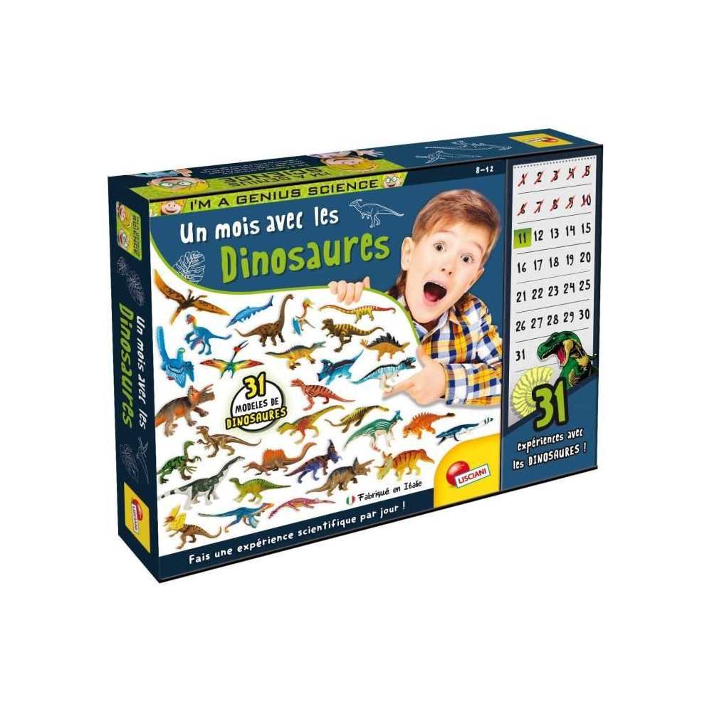 Un mois avec les dinosaures - Kit Scientifique - I'M A GENIUS - 31 din