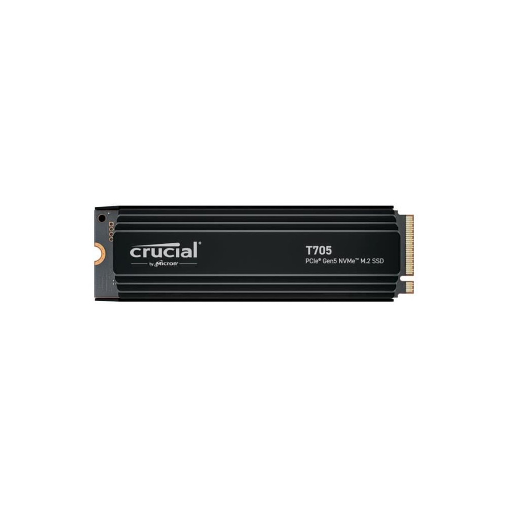 SSD Interne Gaming avec Dissipateur Premium - CRUCIAL - T705 SSD 2To P